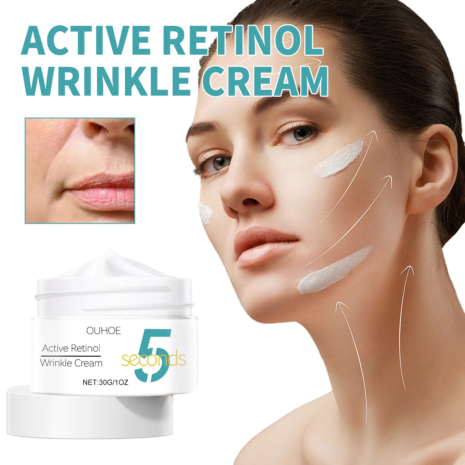 

Retinol Skin Care Cream – Hydrating, Moisturizing, Massage Care for OUHOE