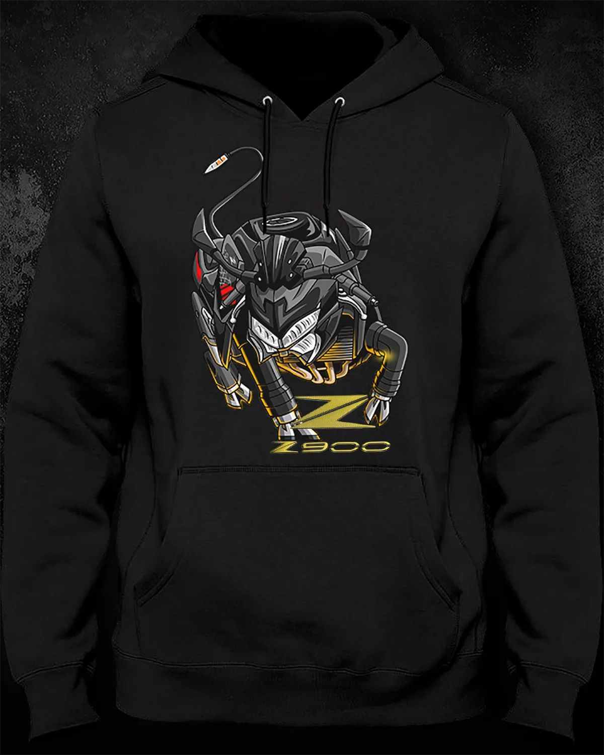 Classic Japanese Motorcycle Z900 Bull Inspiration Pullover Hoodie 100% Cotton Casual Mens Sweatshirt Fashion Rider Streetwear