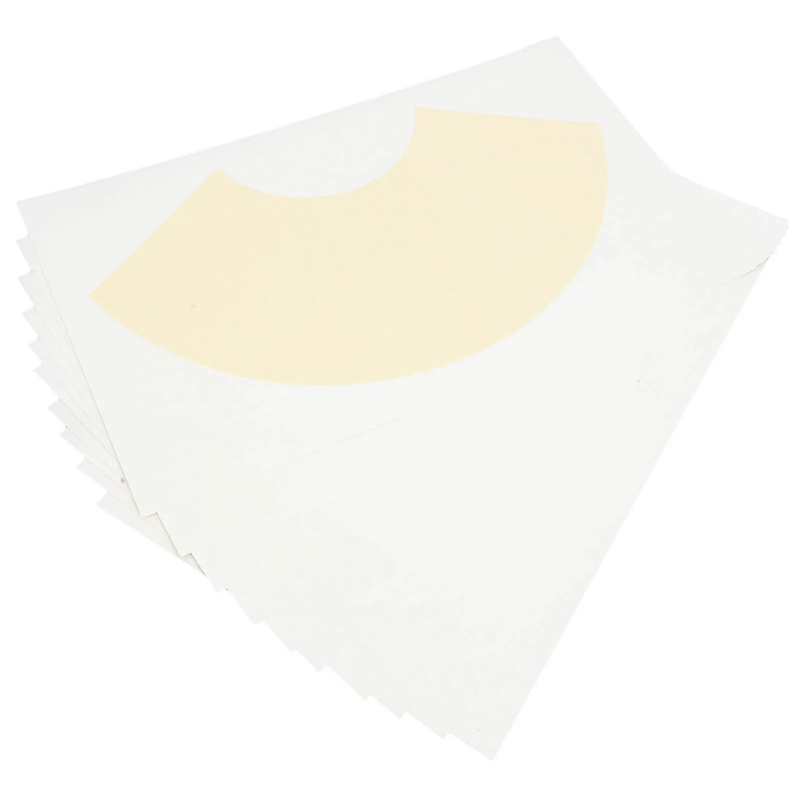 

10 Pcs Fan-shaped Rice Paper Drawing Bulk Chinese Style Calligraphy for Writing Practice Art Supplies