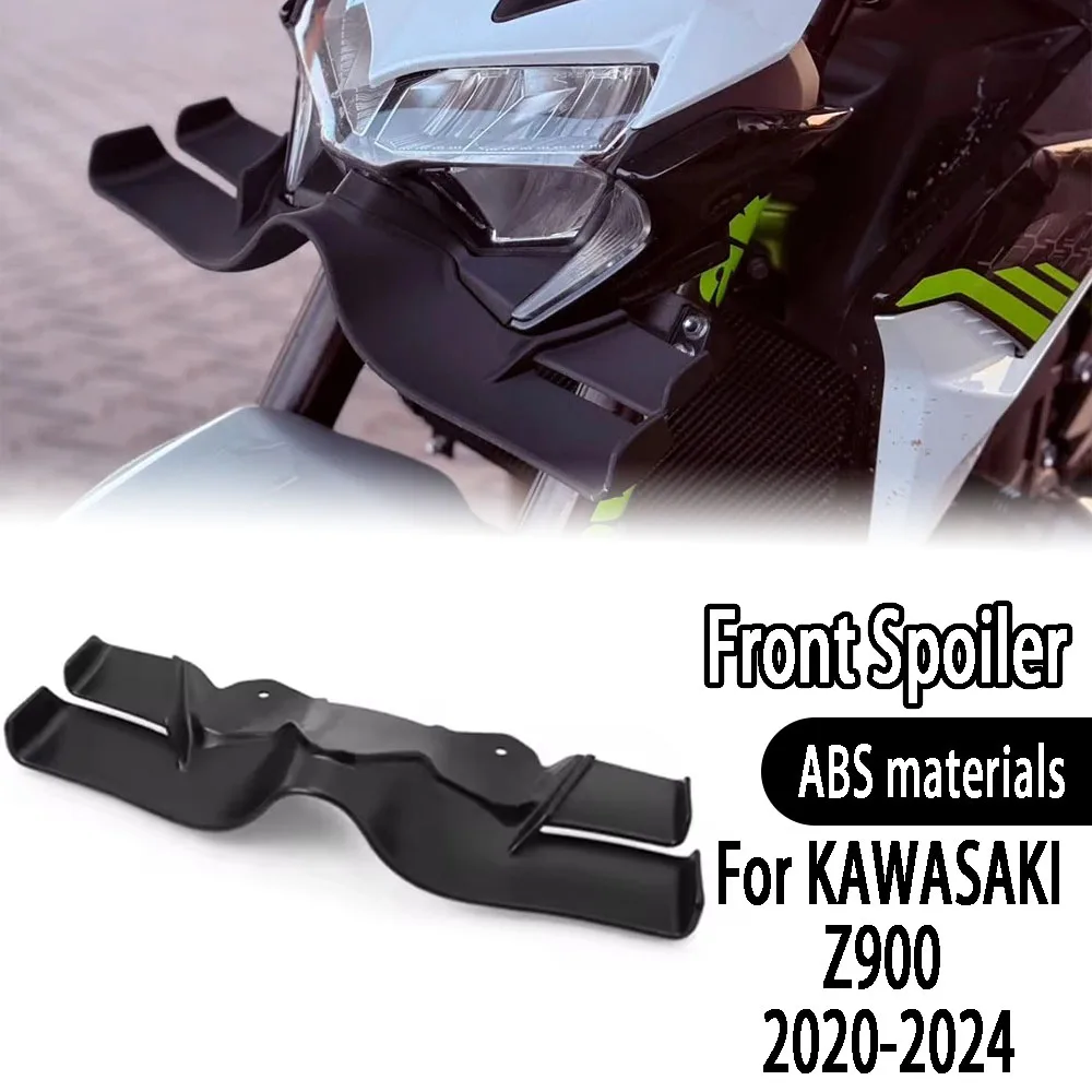 For Kawasaki Z900 2020-2024 2023 New motorcycle Wind Wing Aerodynamics Fairing Winglets Front Spoiler Lower spoiler Front Lip