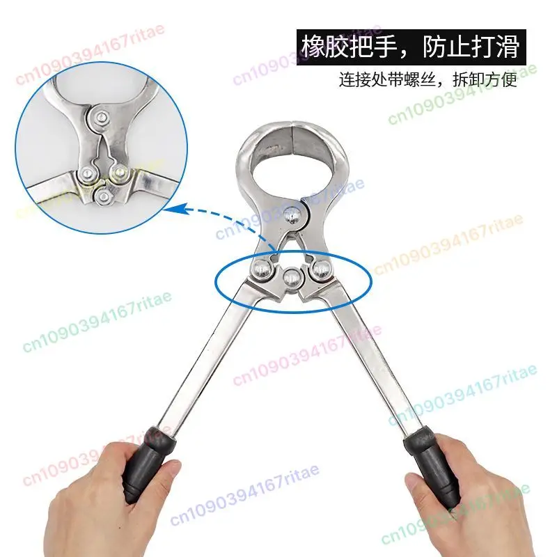 

Щипцы для кастрации животных, кастерированные плоскогубцы, плоскогубцы для кастрации крупного рогатого скота из нержавеющей стали для стрижки свиней и овец