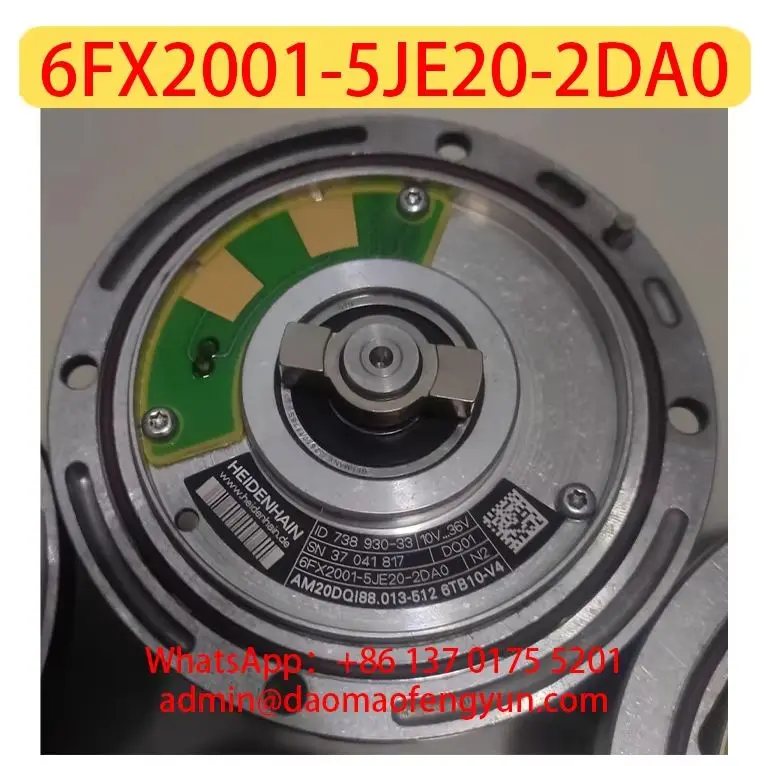 6FX2001-5JE20-2DA0 Used ID 738 930-33，Encoder，Test Normal，Free Write Match Motor Data，6FX2001 5JE20 2DA0，Fast shipping