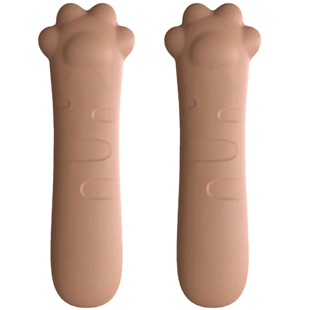 

2Pcs Door Handle Protective Cover Silicone Anti-Collision Baby Toddler Door Knob Protector for Bedroom Kitchen