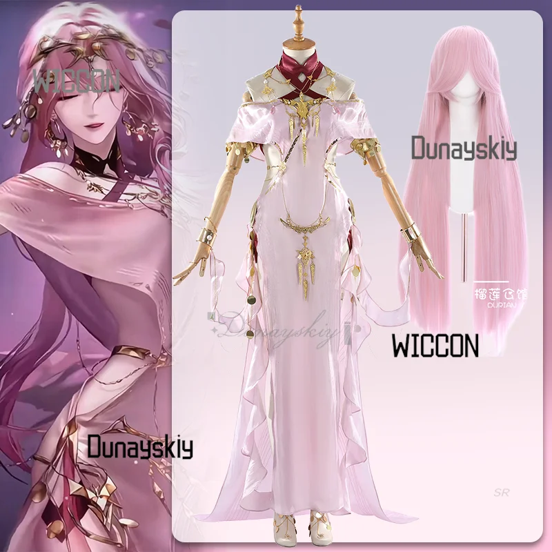 

Path Milly элегантная богиня женские костюмы для косплея парик элегантное платье Лолиты вечерние повседневные сексуальные сценические крутые Хэллоуин праздник Cos