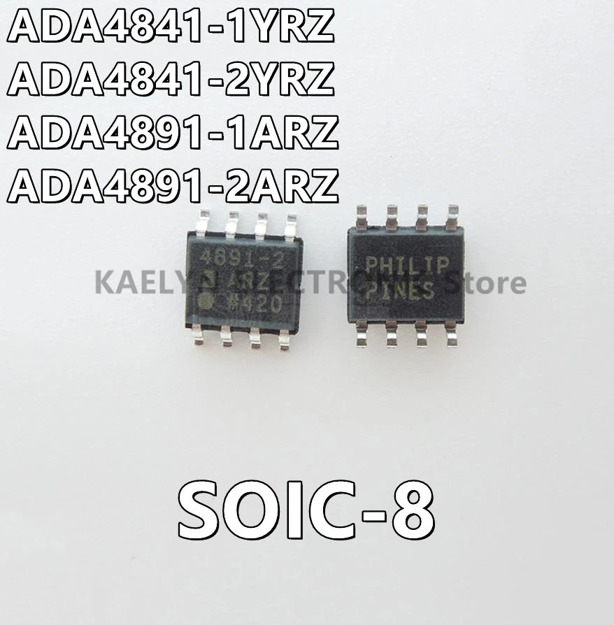 10Pcs/lot ADA4841-1YRZ ADA4841-2YRZ ADA4841 ADA4891-1ARZ ADA4891-2ARZ ADA4891 IC VOLTAGE FEEDBACK 1 CIRC Rail-to-Rail SOIC-8