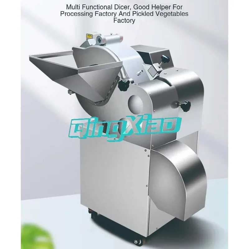 Multifunctional Commercial Vegetable Cutter Automatic Slicing Dicing Shredding Machine For Canteen Factory Home Use Heavy Duty