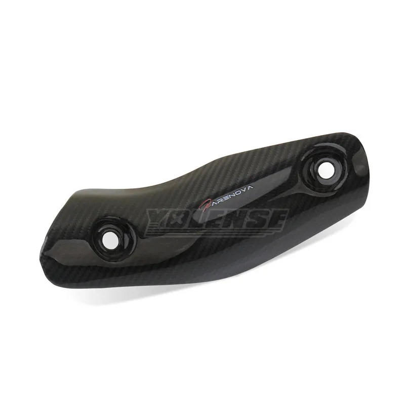 Fit For Kawasaki  ZX4R ZX4RR ZX-4R ZX-4RR ZX 4R ZX 4RR ZX-25R 2023 2024Carbon Fiber Motorcycle Exhaust Pipe Heat Shield Cover