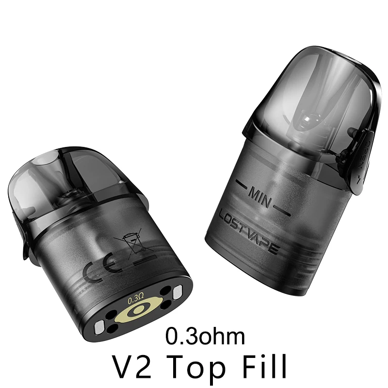 Lost Vape E Plus Pod 3 V2 Top Fill 0. 3/0.6/0.8ohm MTL/RDL Thelema Elite 40/Centaurus E40 Max Vape pod system - gallery image 5