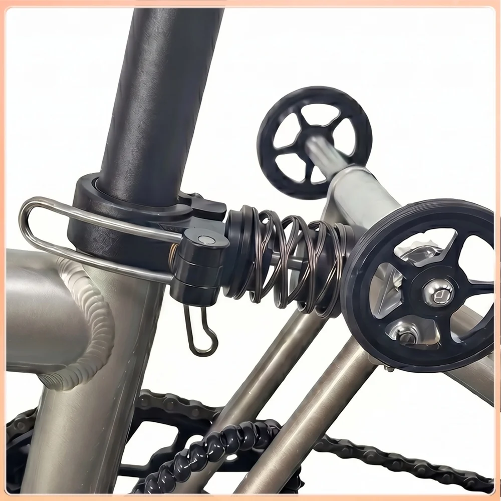

For Java Neo Bike Suspension Block Wear Resist Wave Spring Rear Shock Suspension Shox 3 Layer Springs for Outdoor Transportation