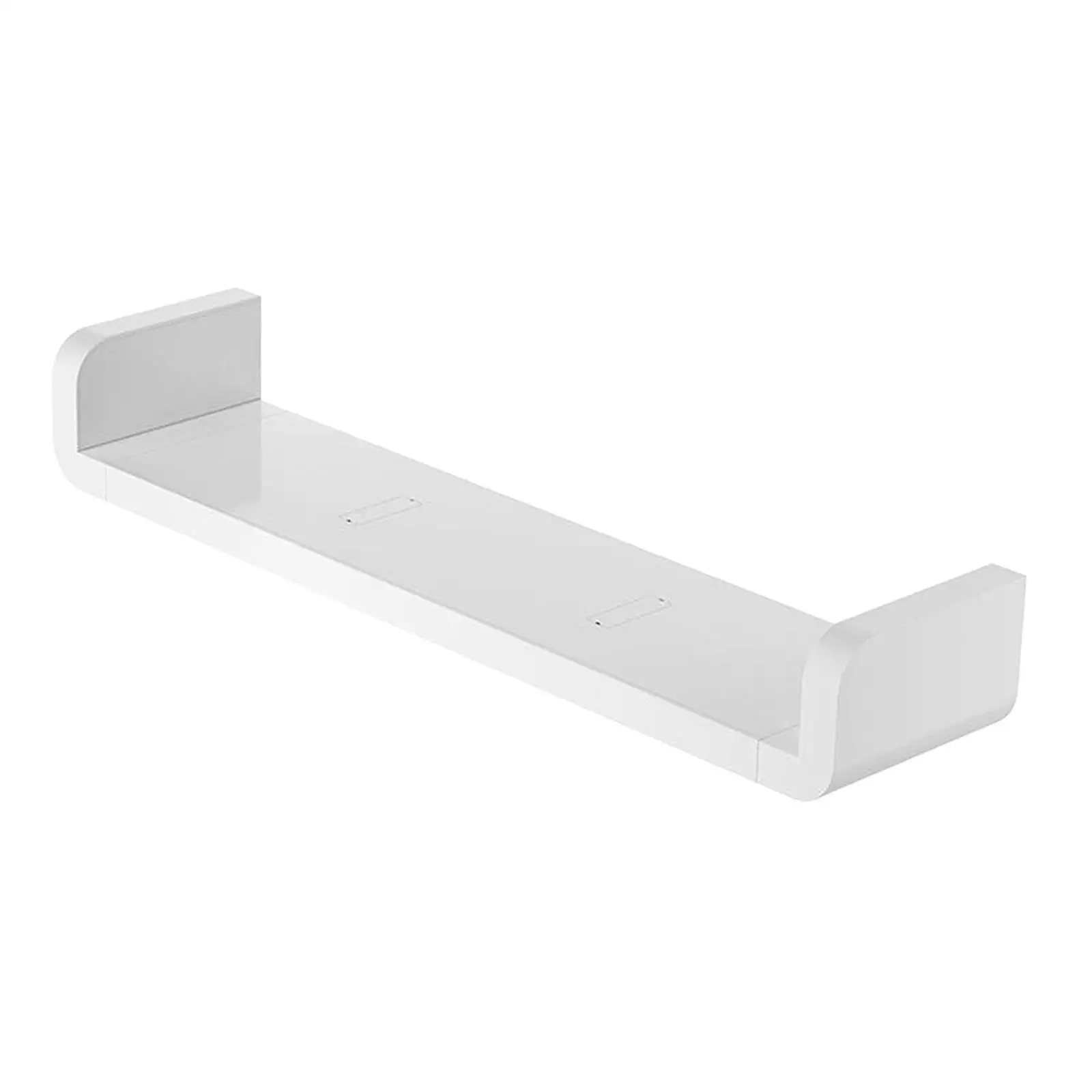 Shelf for Room Wall Mounted Plastic Floating Shelf Organizer Stick on Bookshelf for Bathroom Kitchen Bedroom