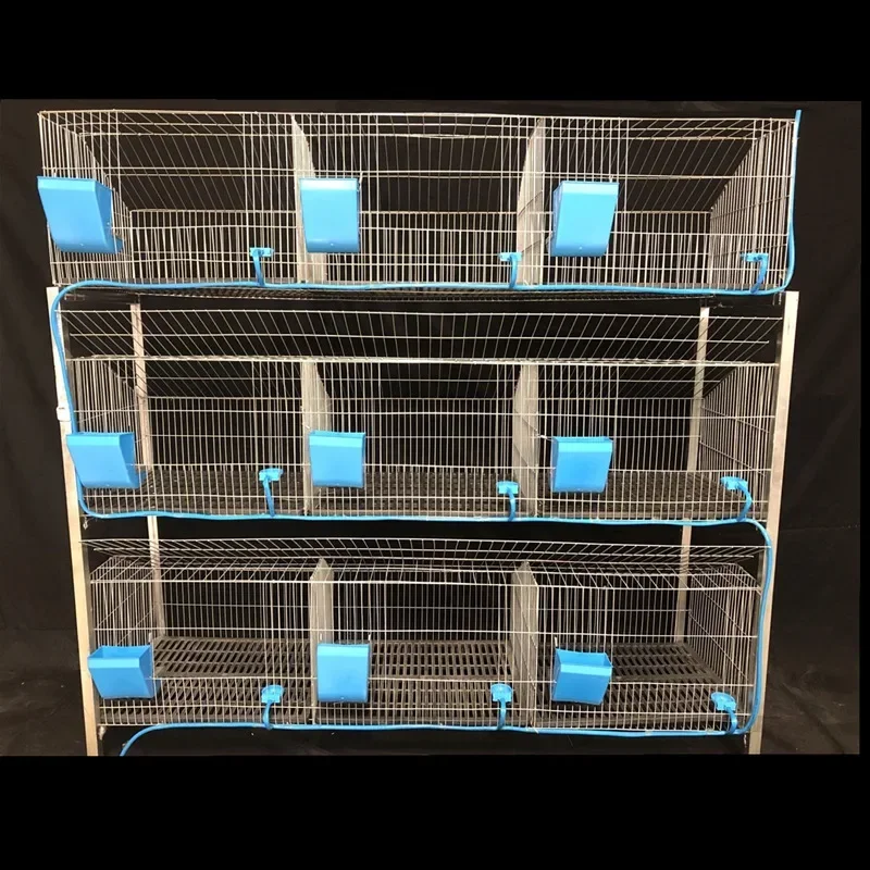 3 Or 4 Layers Rabbit Farming Cage Commercial Breeding Rabbit Cages