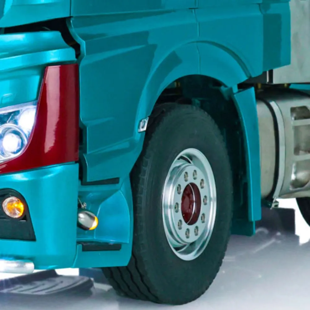 

1/14 Lesu RC Tractor Truck Compatible With Cab 1851 3363 Car Model Metal Chassis Light Sound Thzh1383-SMT7