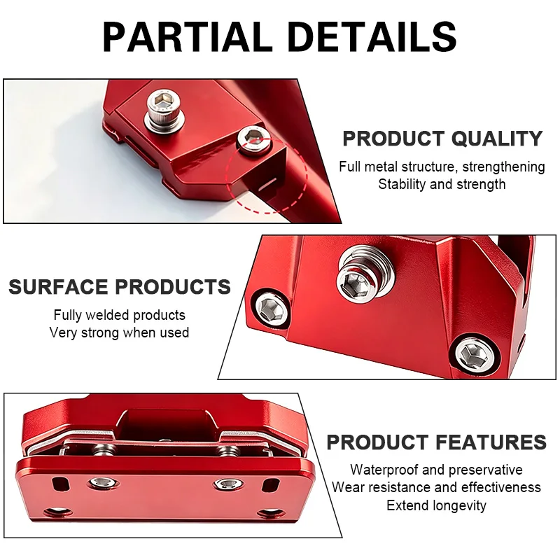 Universal Car Headlight Holder Hood LED Work Light Bar Clamp Spotlight Stand Mount Bracket Black Red White for Off Road 4x4 Auto
