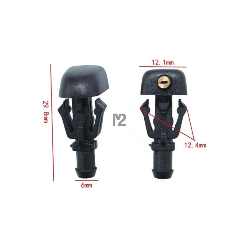 2PCS Windshield Washer Nozzle For Hawtai B35 Boliger Front windshield cleaning nozzle