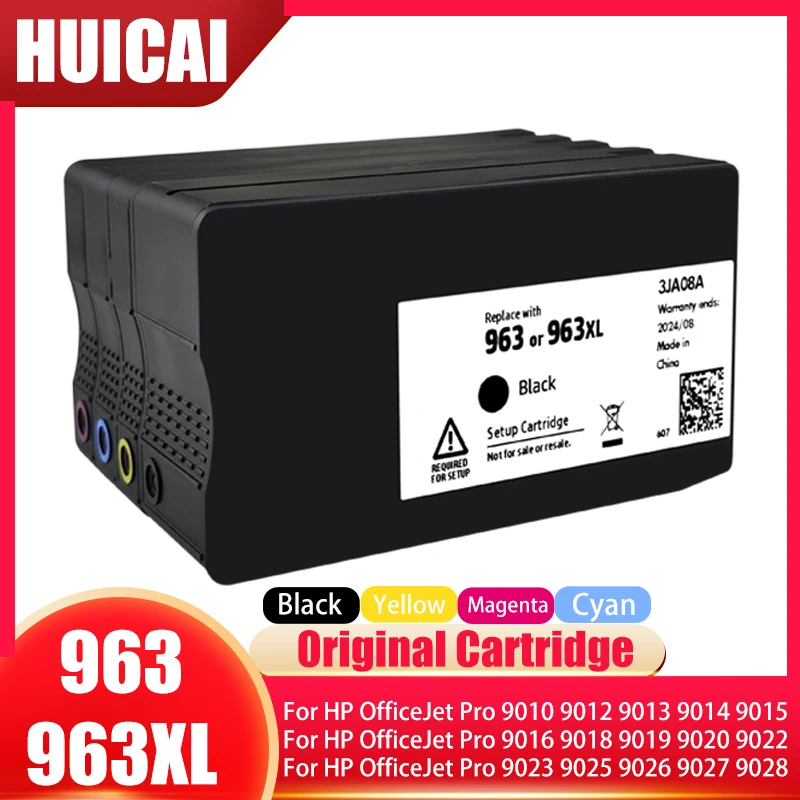 

Original for HP963 HP 963XL 963 ink cartridge for HP OfficeJet Pro 9010 9012 9013 9014 9015 9016 9019 9020 9022 9023 9025