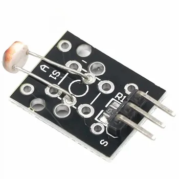 10 adet 3pin KY-018 optik duyarlı direnç işık algılama işığa sensörü modülü DIY kiti için