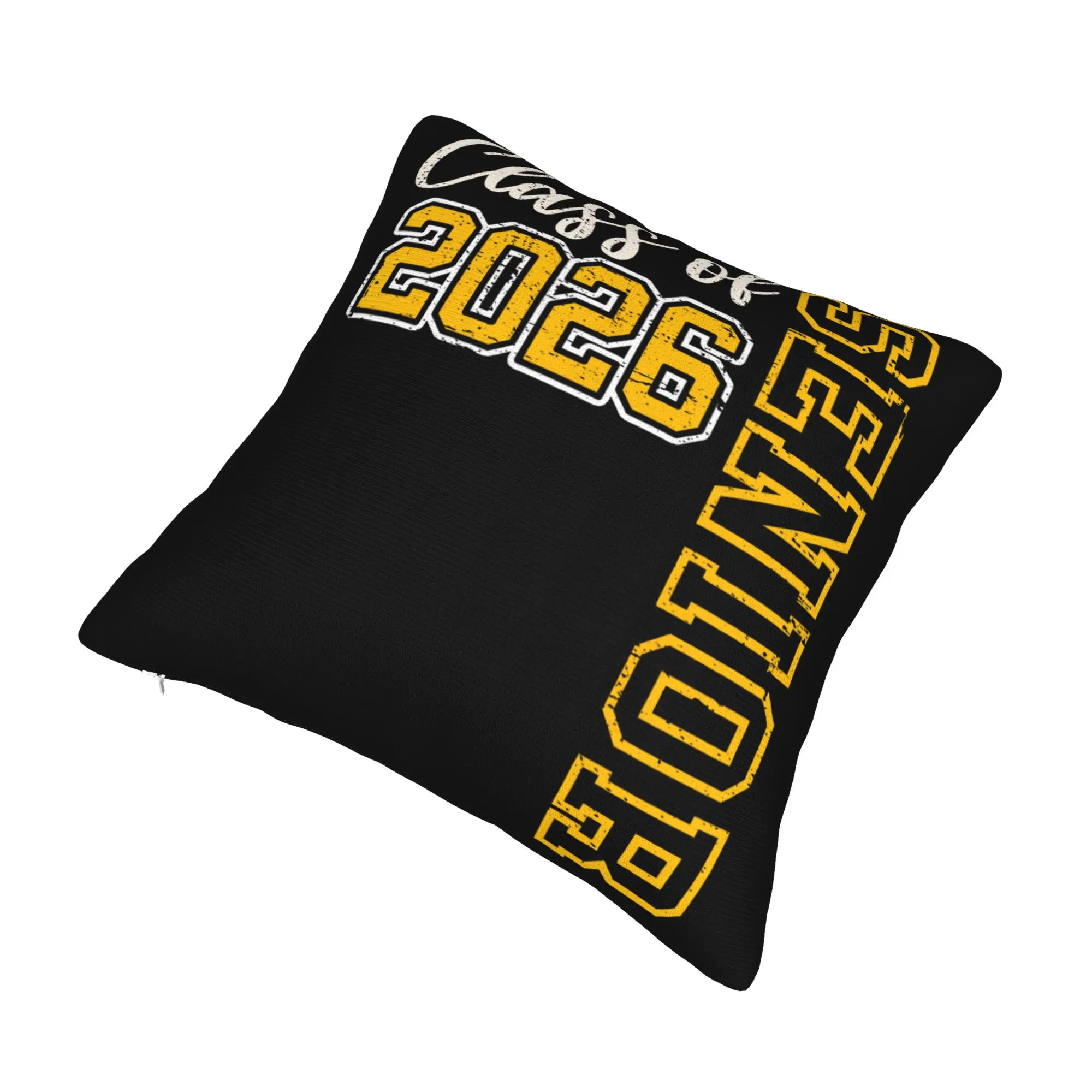 Decorative Pillowcases Class of 2026 Senior Graduation Accessories Seater  Throw Pillow Case Cover Zipper Multi Size