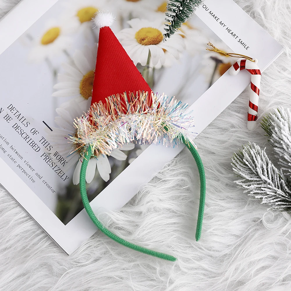 Diadema de árbol de Navidad verde para niños, regalos de Navidad para niños, decoración de Feliz Navidad para el hogar, adornos de Navidad, 2023