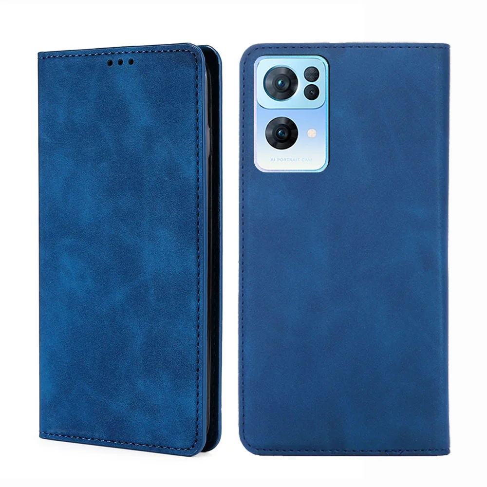 Luxury Flip Leather Cover For OPPO Reno 7 8 SE 9 10 11 F25 Pro Plus Lite 5G 4G 8T 7Z 8Z 9A 7A 11F 10X Zoom Magnetic Holder Coque