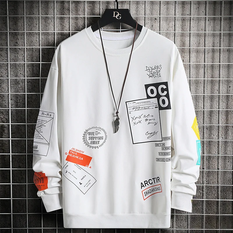 Sweatshirt for Mens Clothing New in Hoodies & Sweatshirts Hoodies Anime Y2k Clothes Sport Gym Graphic Hoodie Men Goth