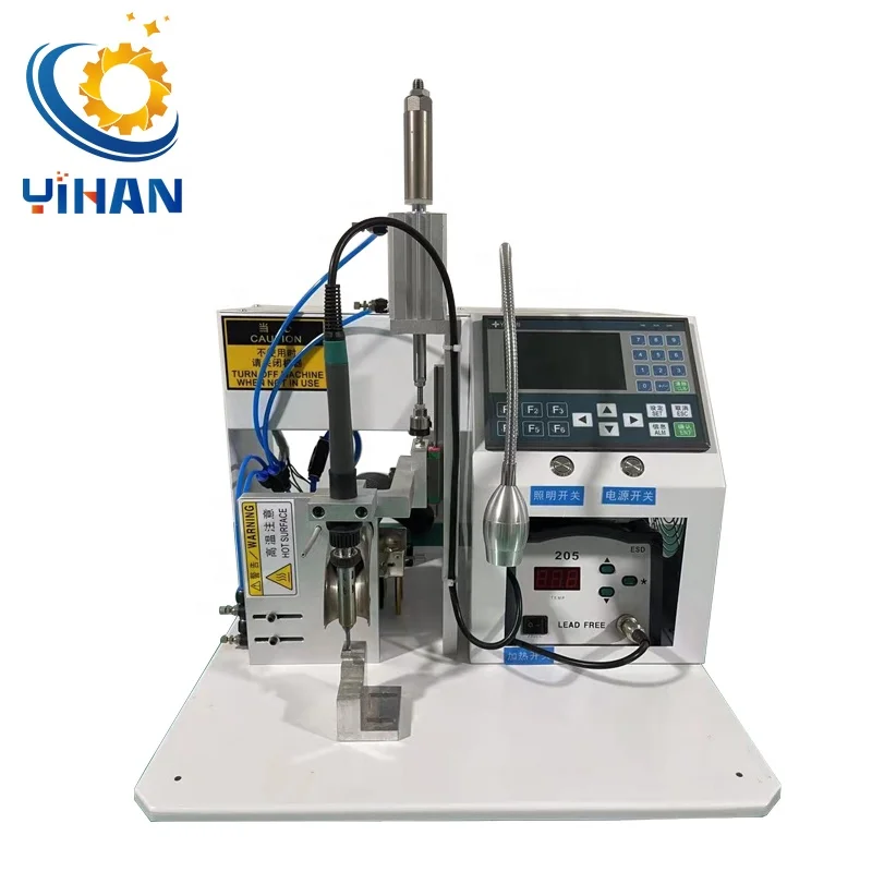 PCB LED Terminal Switch Socket Dip Soldering Machine Semi-automatic Terminal Wiring Harness Welding Machine