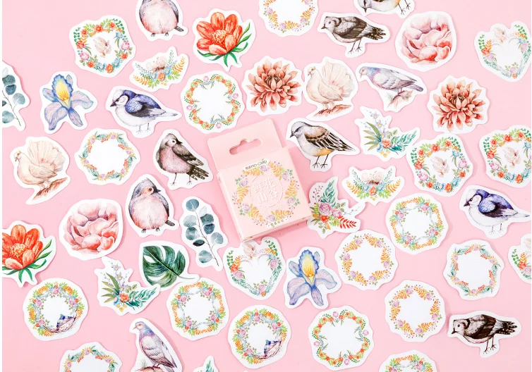 Blume ort dekorative aufkleber (1pack)