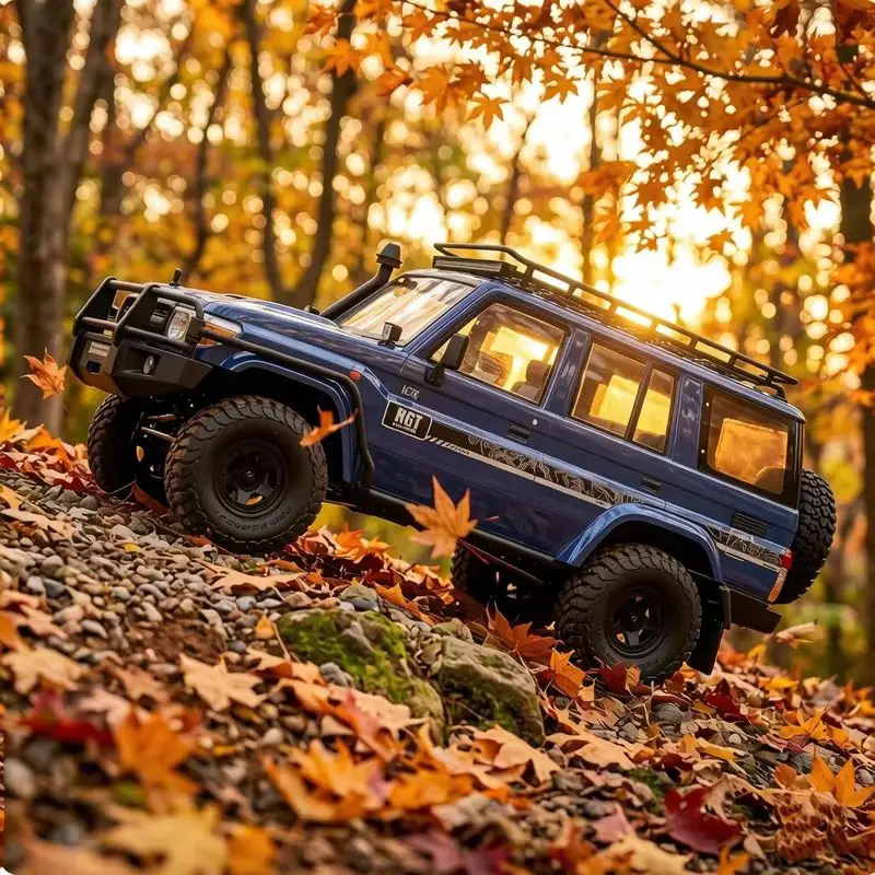 Hot RGT EX86190 1/10 LC76 Simulation 4WD Remote Control Climbing Off-Road Vehicle Professional High-Low Speed Electric RC Model