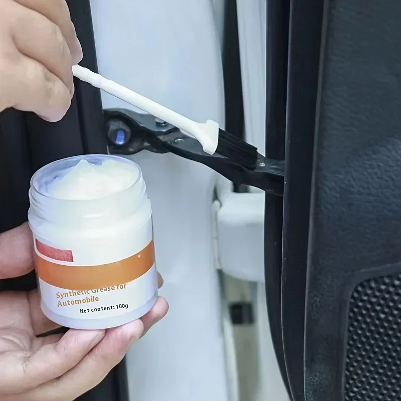 NEW 100g Lubricant Brush Car Lubricant Oil Door Special Limiter Hinge Skylight Track Maintenance Odd Noise Window Door Solid
