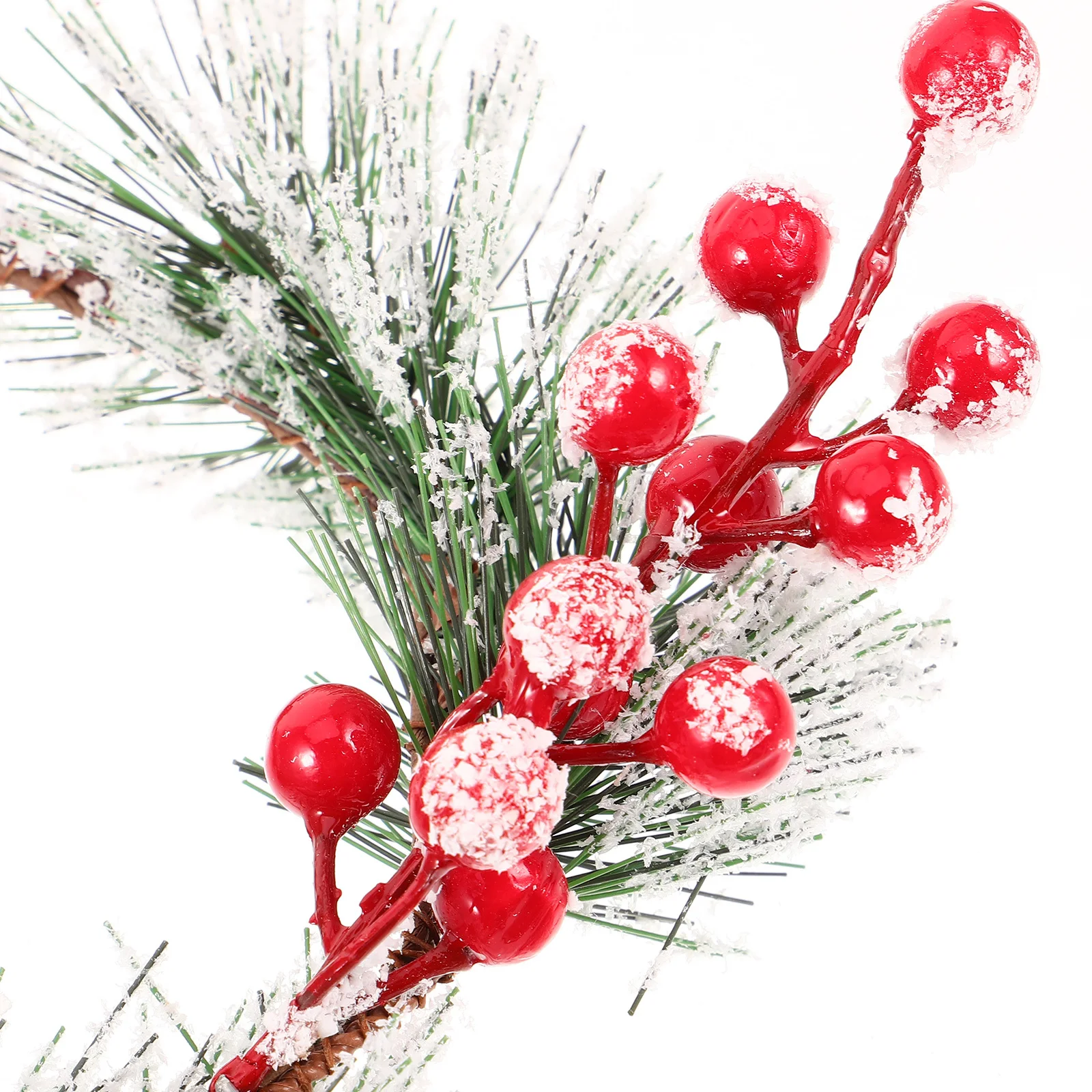 

Christmas Rings Pillar Wreath Ring Door Hanging Decor Xmas Mini Wreath Table Centerpieces Holiday Ornament