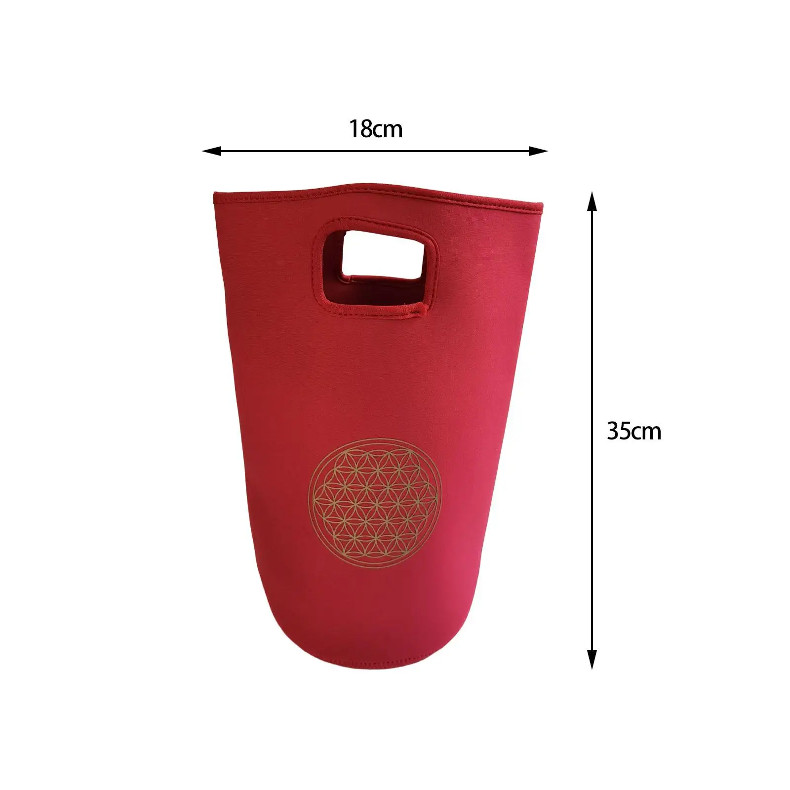 Durable Neoprene Crystal Bowl Carry Case Bag with Handles for 7 8 9 10 12 Inch Singing Bowl Storage Travel Organizer