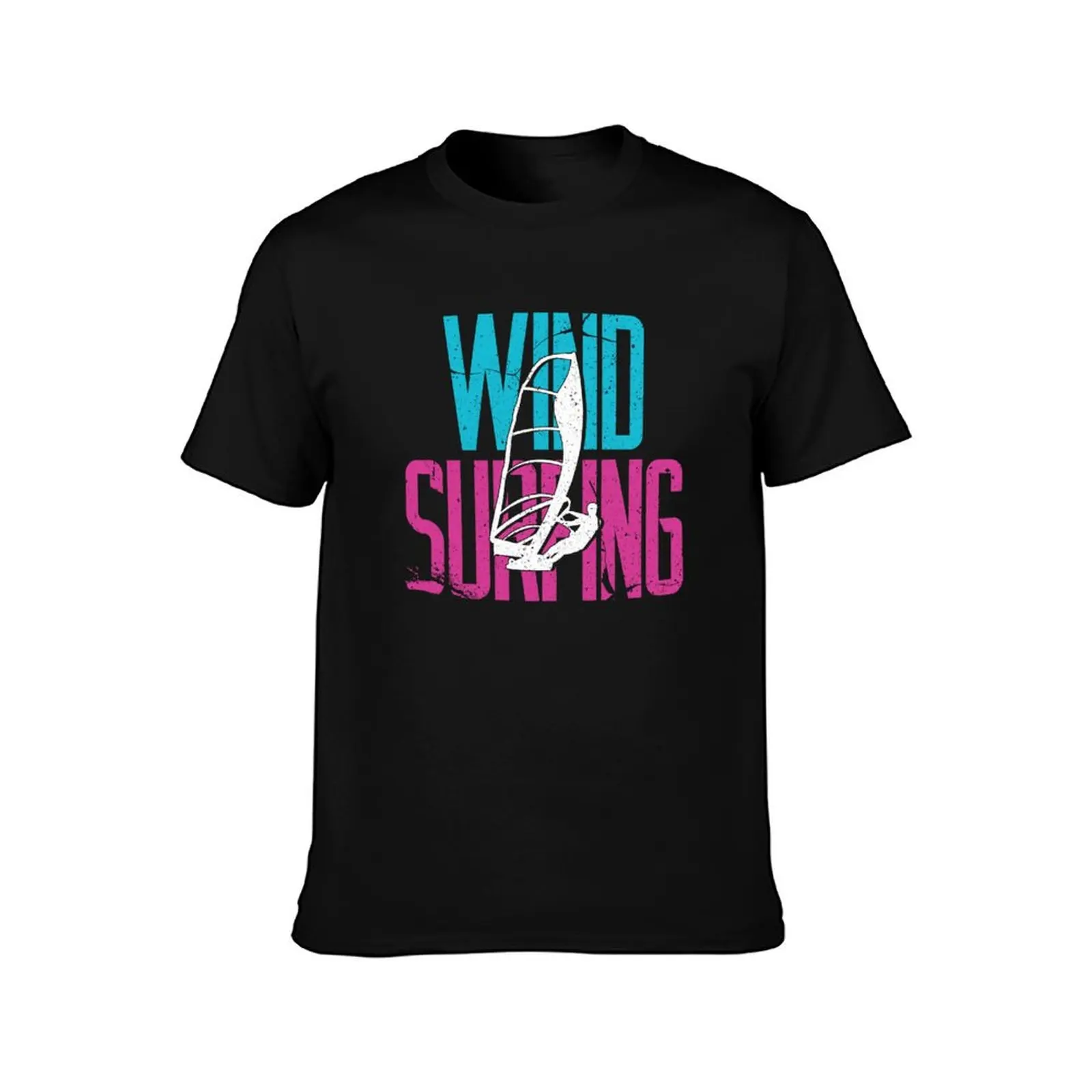 Windsurfing Surfer Windsurfer Sailboarding Water Sports T-Shirt t shirt for man 100 percent cotton T-Shirt