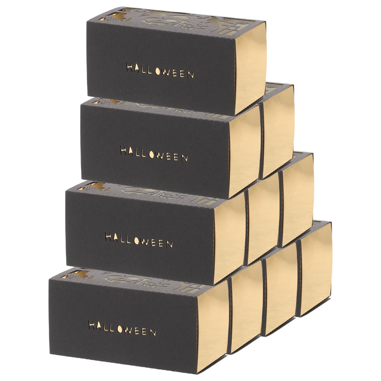 

50pcs Chocolate Wedding Candy Paper Paper Candy Box For Party Favors Treat Container Wedding Favor Packaging Box