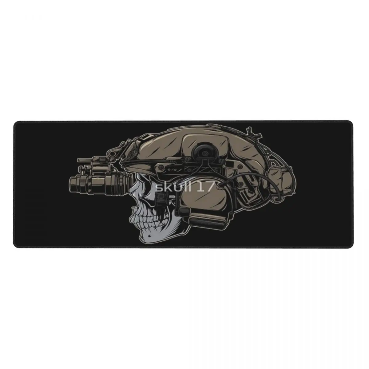 Soldier Skull Rubber Keyboard Pads