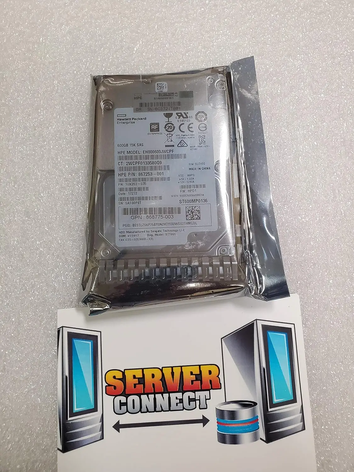 Hpe EH000600JWCPF 6… - image