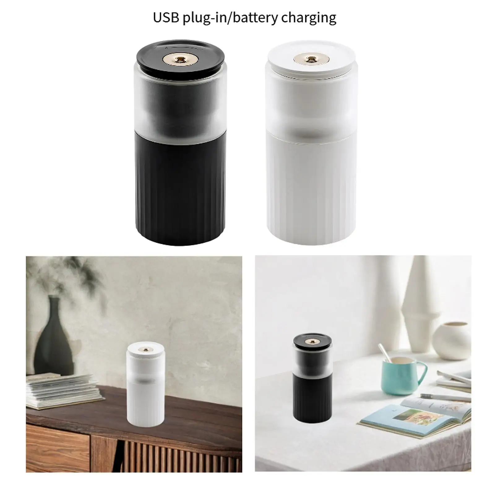 Car Diffuser Humidifier Portable Car Fresher Easy to Use Mist Humidifier Aroma Diffuser Personal Desktop Humidifier for Office