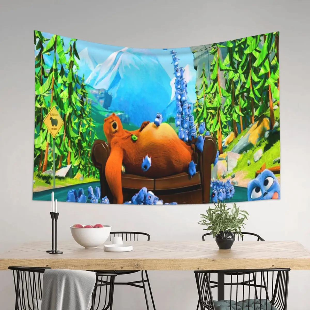 

Lemmings Tabodi And Grizzy characters super, fun, adventures Lemmings Tabodi And Grizzy Tapestry On The Wall Tapestry