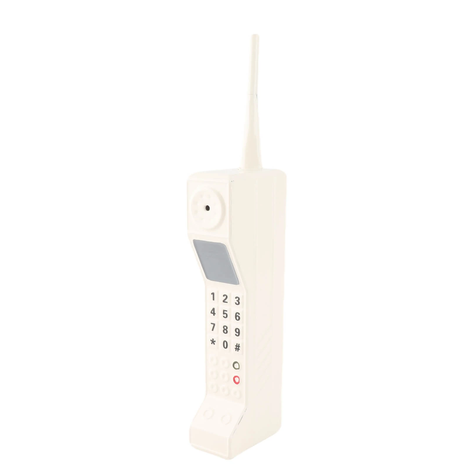 Retro mobiele telefoon model ornament ijzer ouderwetse vintage simulatie mobiele telefoon standbeeld voor fotografische rekwisieten bureau decor