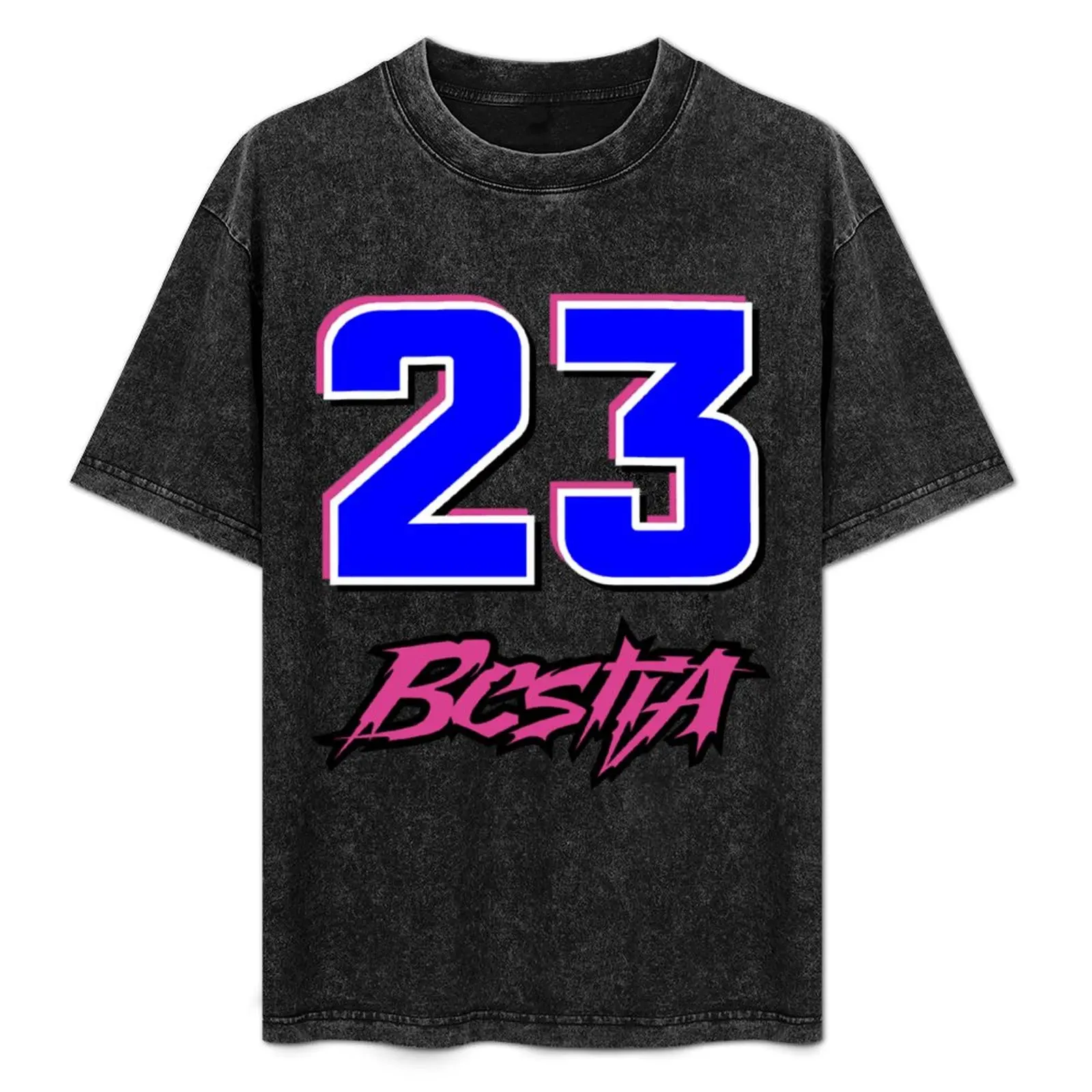 Camiseta Enea Bastianini 23 Bestia Fitness de secagem rápida com manga curta