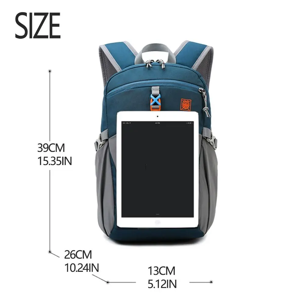 Mochila de senderismo impermeable, mochila de escalada portátil de tela Oxford, tamaño compacto, bolsa de ocio con múltiples compartimentos, deportes