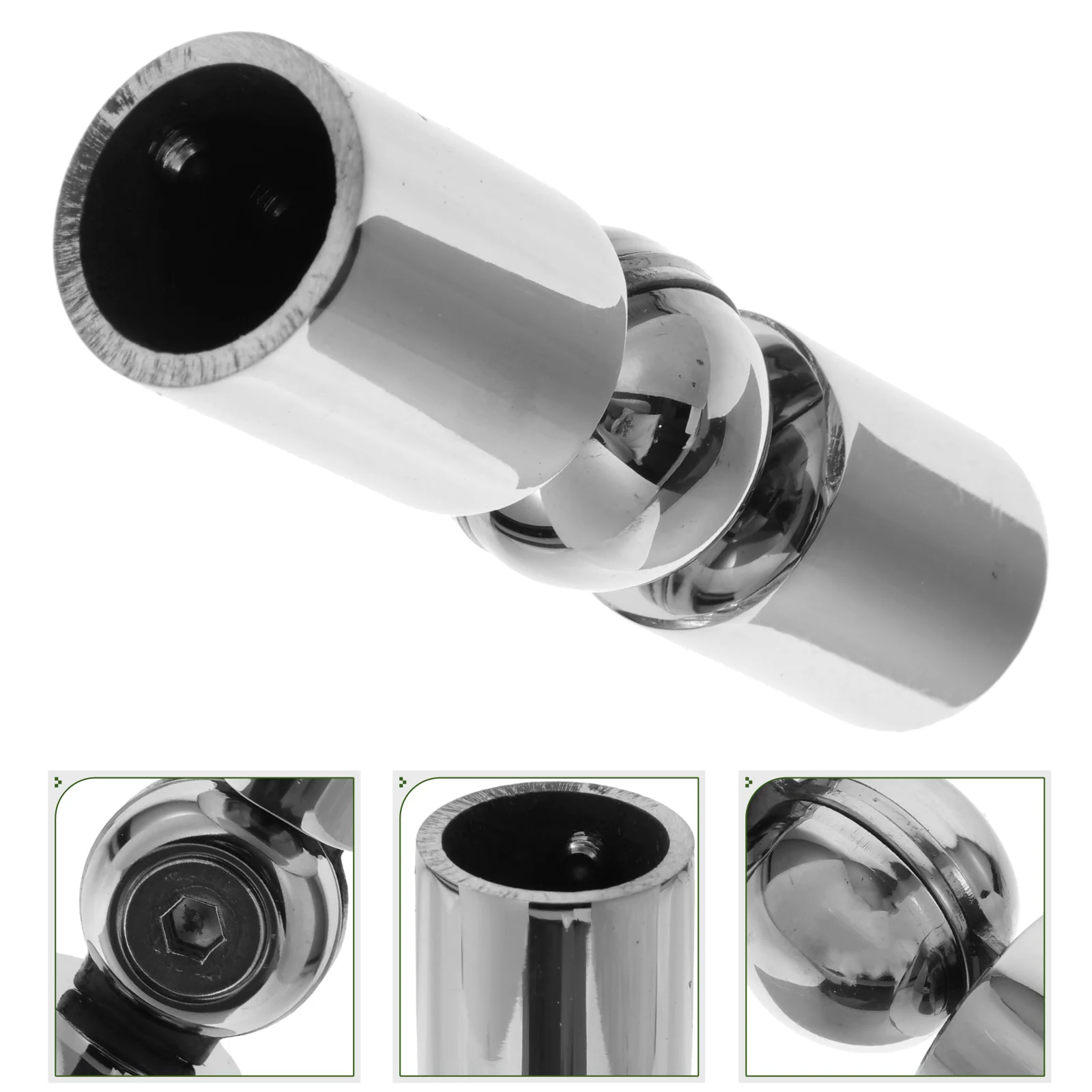 

Stainless Steel Round Tube Connection Parts Zinc Alloy Corner Connectors for Curtain Rods Adjustable 90 180 Degrees Smooth