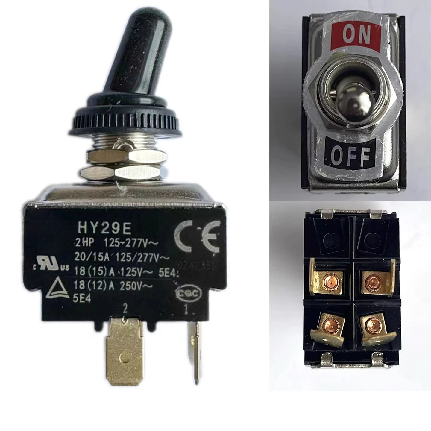 For Exopbars E61DALLA Rocket R58 Coffee Machine for KEDUs HY29E Toggle Power Switch 18A