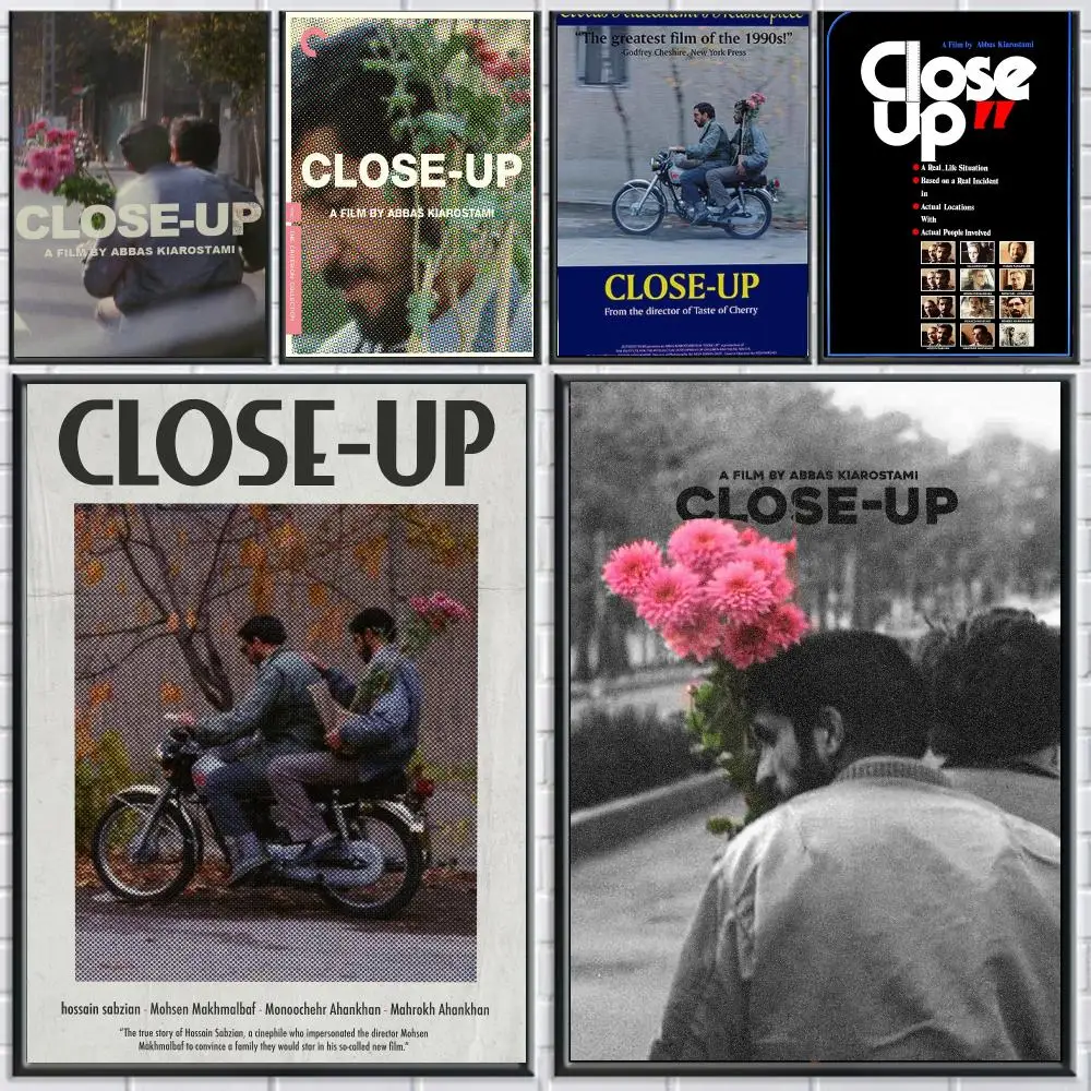 classic movie C-Close-Up-P Poster Peel and Stick Wall Art for Cafe Office Bar and Home Decoration