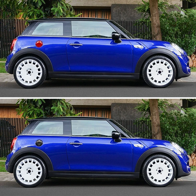 Suitable for BMW MINI-F series 55 car exterior modification shell fuel tank cover carbon fiber decorative sticker