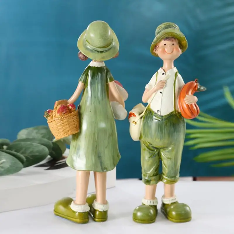 

Настольная статуя, детская фигурка, скульптура, домашний декор, праздник на новоселье, искусство из смолы, деревенские украшения для общежития, кабинета