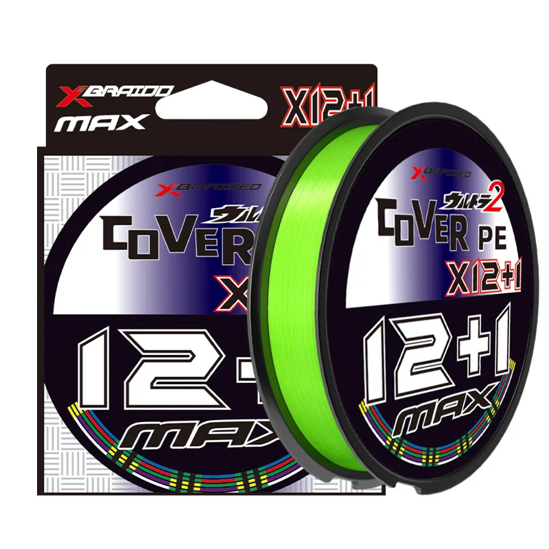 

100-meter 12+1 braided polyethylene fishing line, durable and wear-resistant, suitable for freshwater and saltwater fishing,