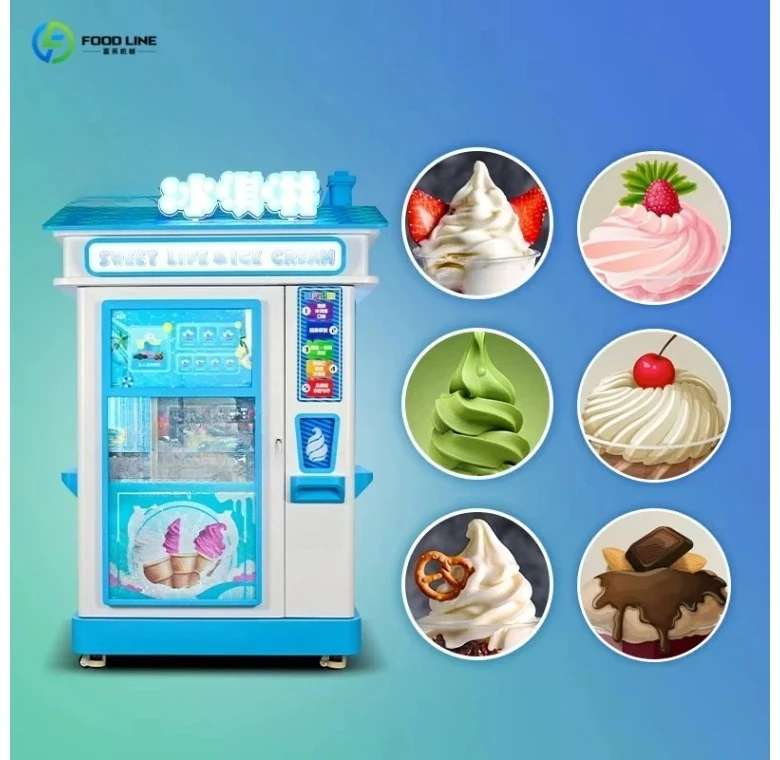 

Commercial Ice Cream Robot Vending Machine | Professional Manufacturer for 24H Self-service Mall & Shop