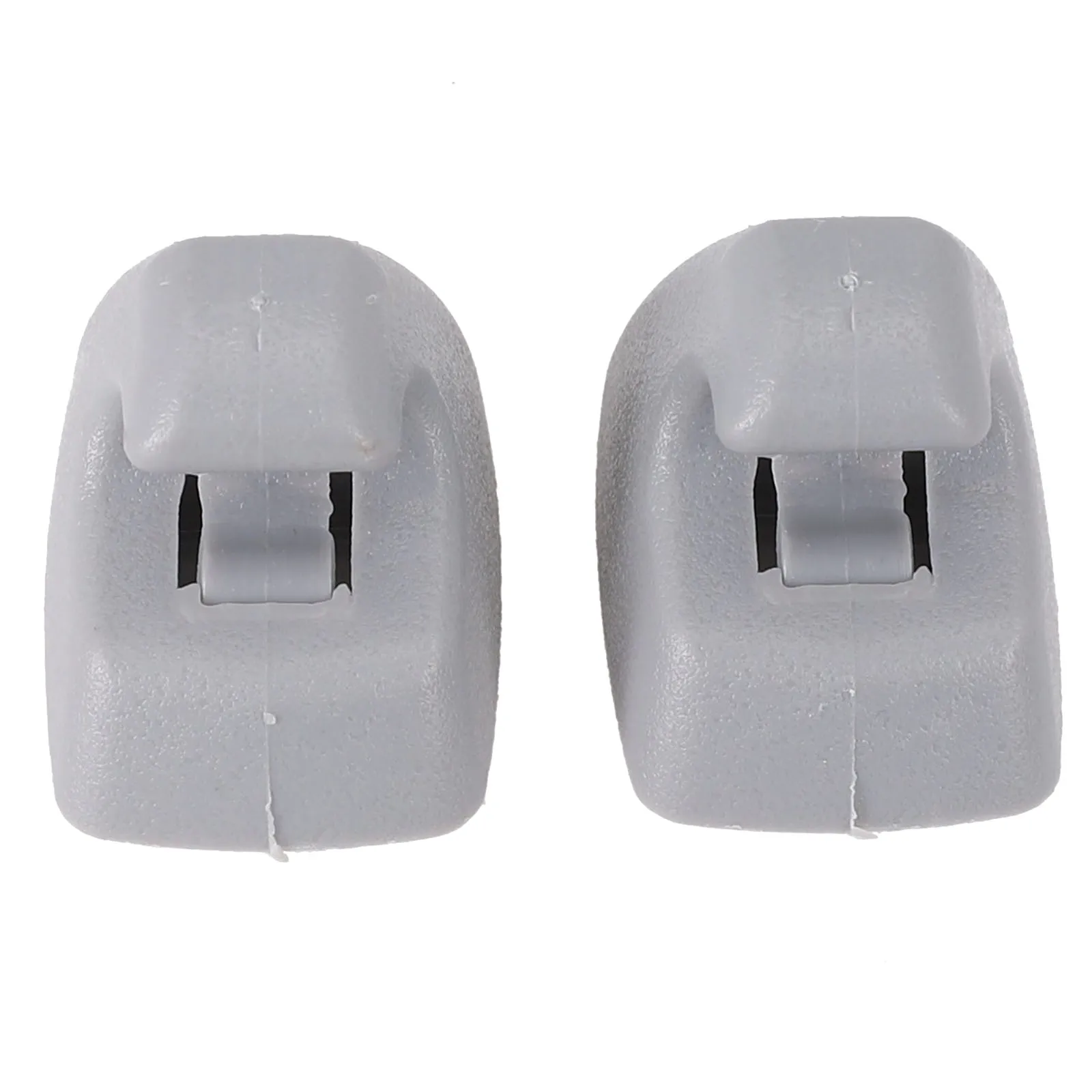 2PCS For Chevrolet Spark 2011 2012 2013 2014 2015 2016 2017 2018 2019 2020 Cars Sunshade Clip Gray Car Sunshade Supporting Clips