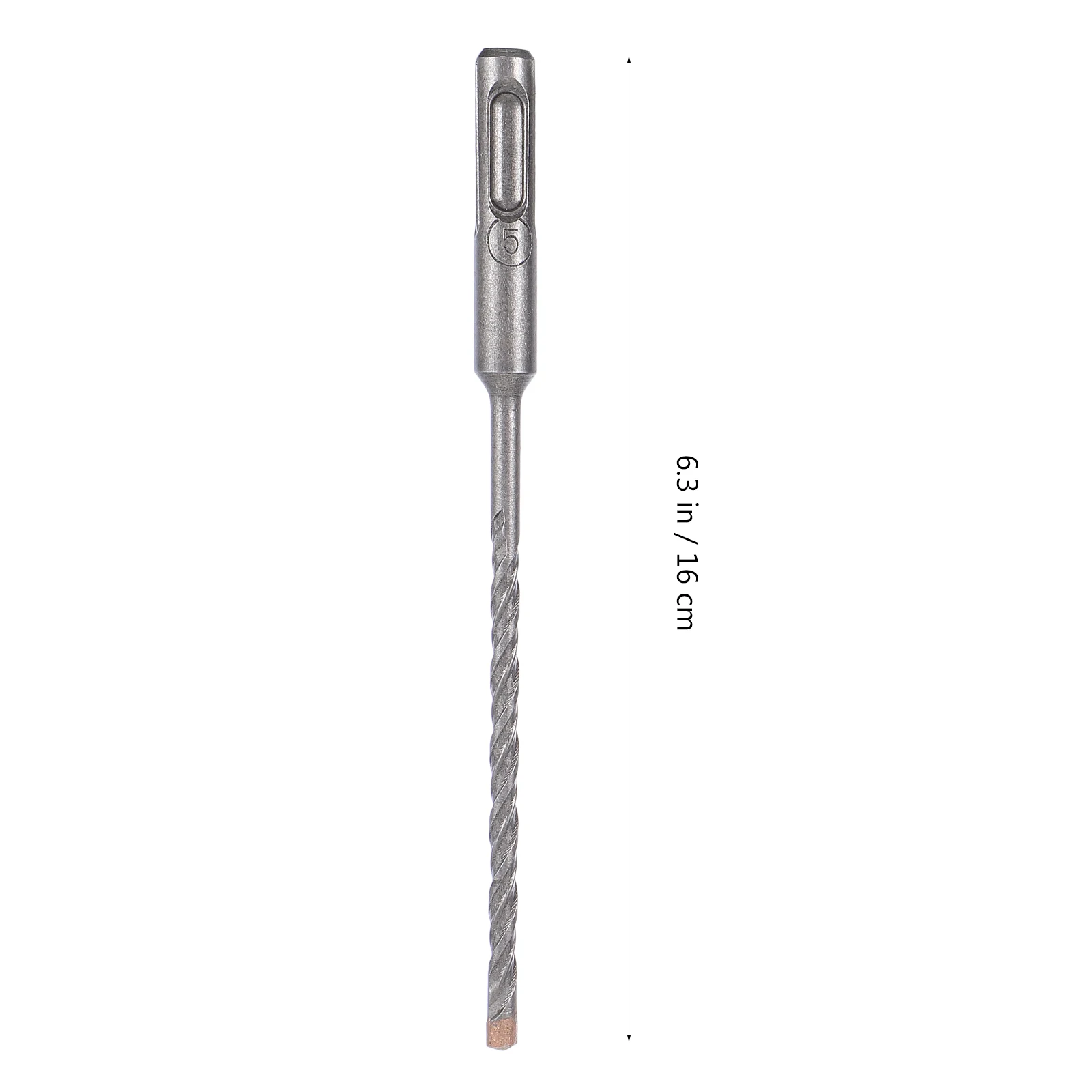7pcs Drill Bit Set 160mm Electric Hammer Bits Grooved Concrete Tools Steel Drilling Accessories Lightweight Durable Multipurpose