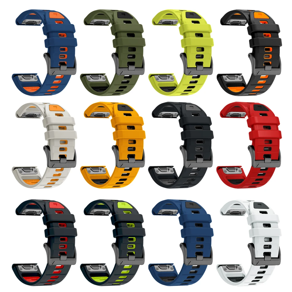 Fenix8 22 26mm Watch Band For Garmin Fenix 8 51MM E 47MM 7 7X 6 6X Pro 5 5X Plus/Tactix/Enduro 3 2 QuickFit Bracelet Sport Strap