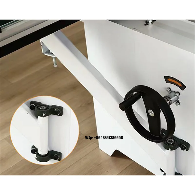 Woodworking 12 Inch Multifunction Wood Table Mitre Saw Circular Saw Bench With Guide Rails Wood Cutting Machine